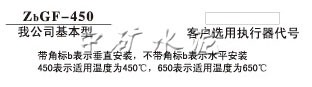 ZGF-450/650自動調(diào)節(jié)高溫蝶閥